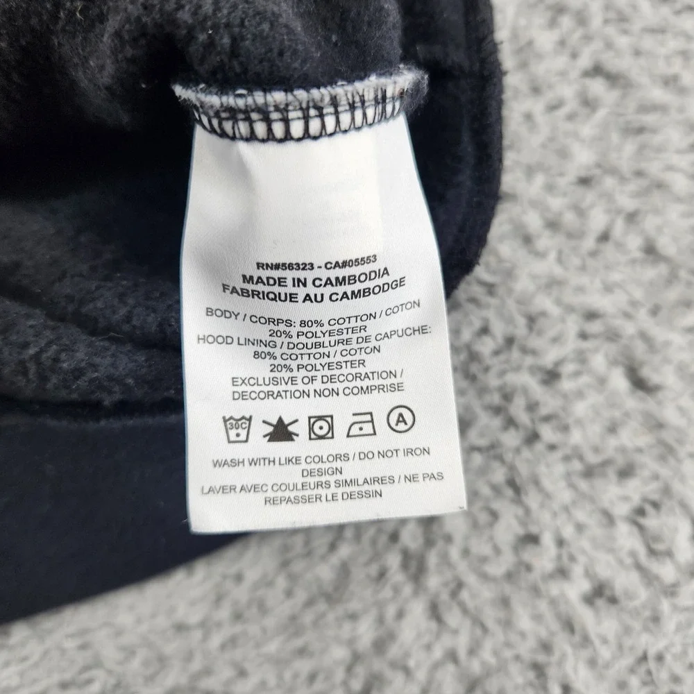 Air Jordan Standard Fit Hoodie Mens Size S Black Jumpman Logo